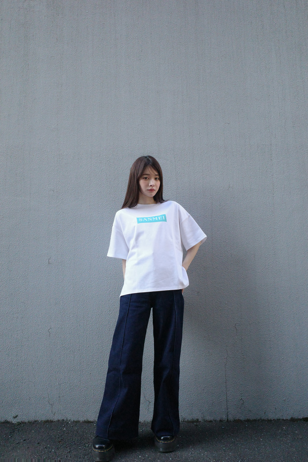 SANMEI Tシャツ（ブルー）