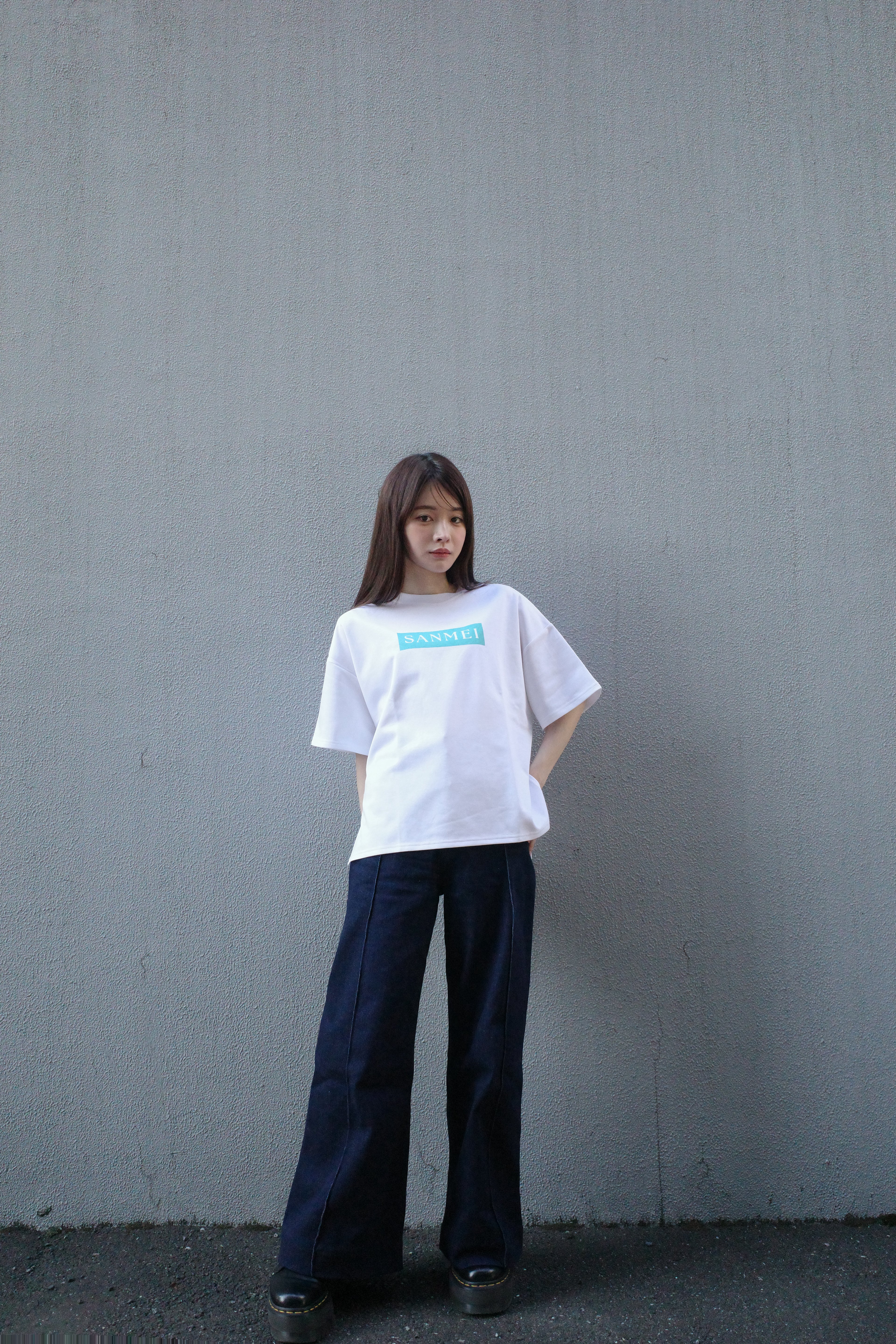 SANMEI Tシャツ（ブルー）