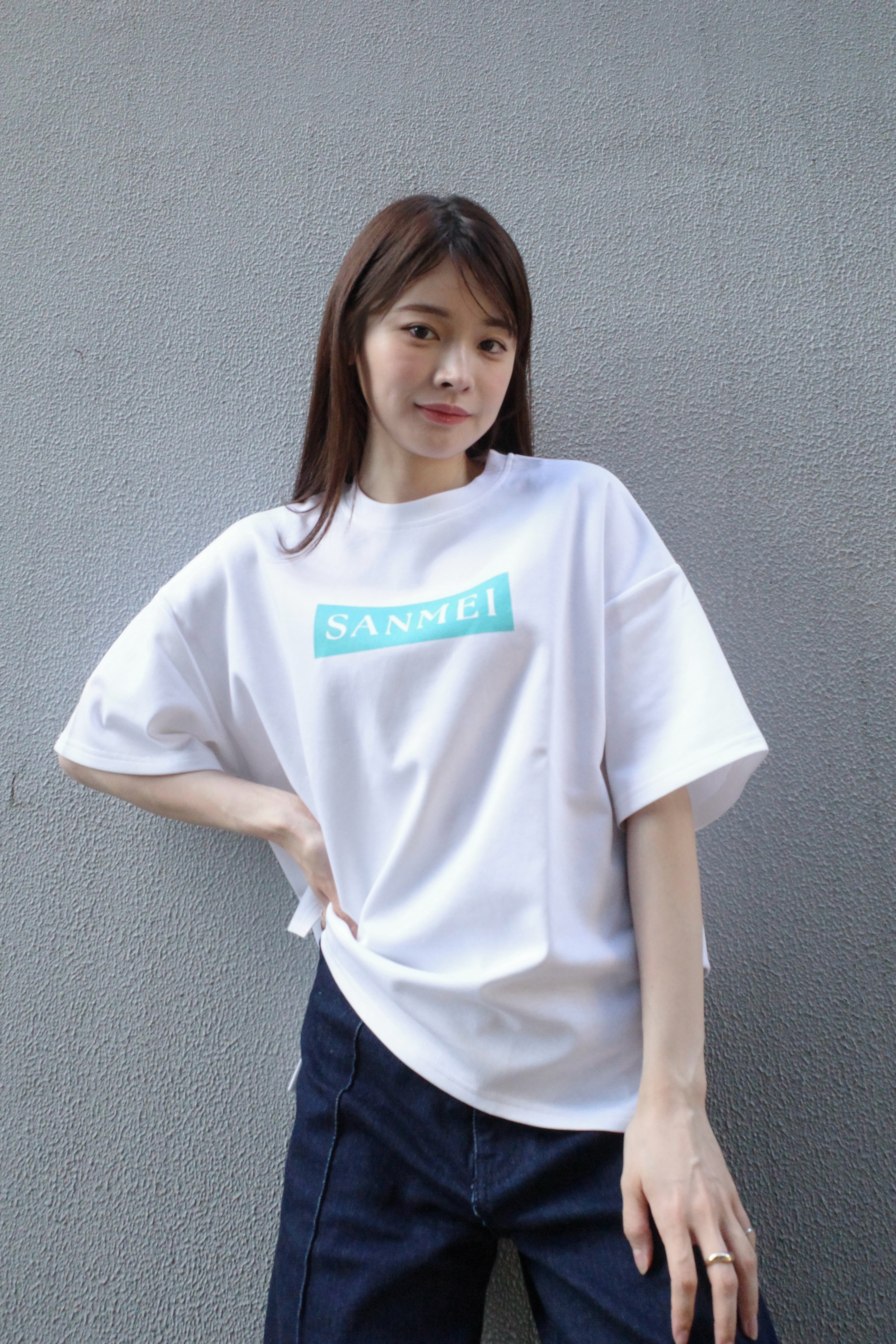 SANMEI Tシャツ（ブルー）