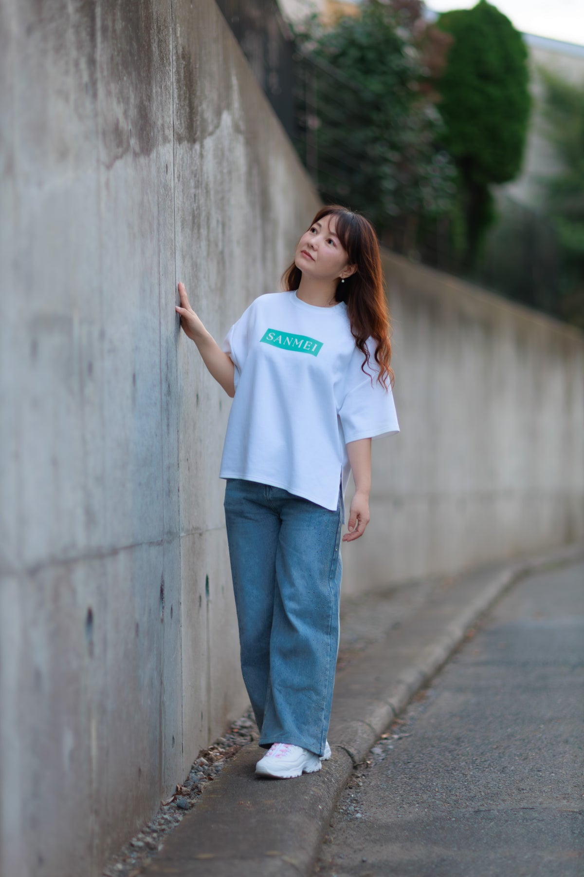 SANMEI Tシャツ（ブルー）